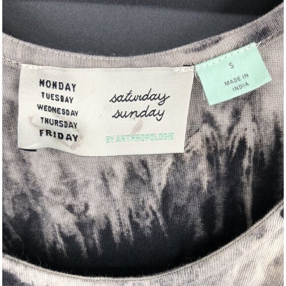 Saturday Sunday Anthropologie Alo Tie-dye Midi Dress Womens S Festival Summer - Picture 3 of 5